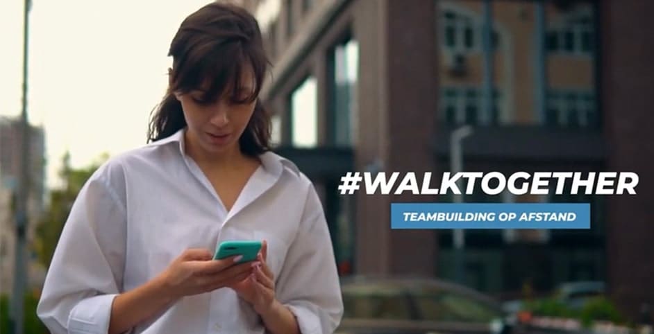 Virtuele team walk Leiden teamuitje