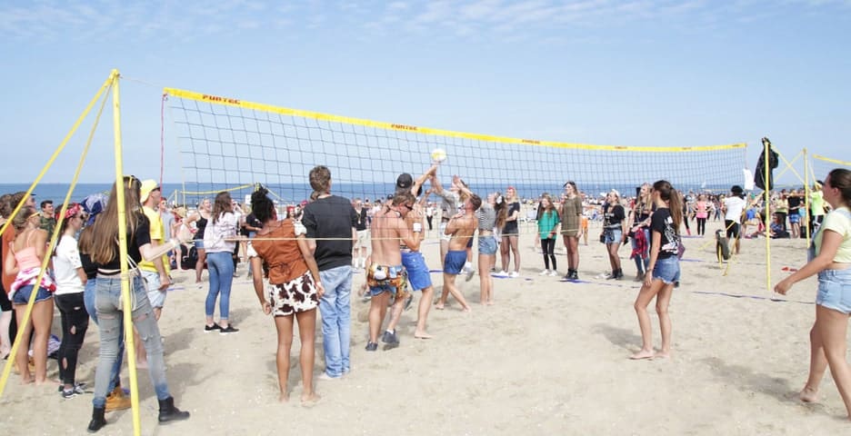 Beach volleybal Leiden