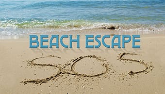 Beach escape logo Leiden